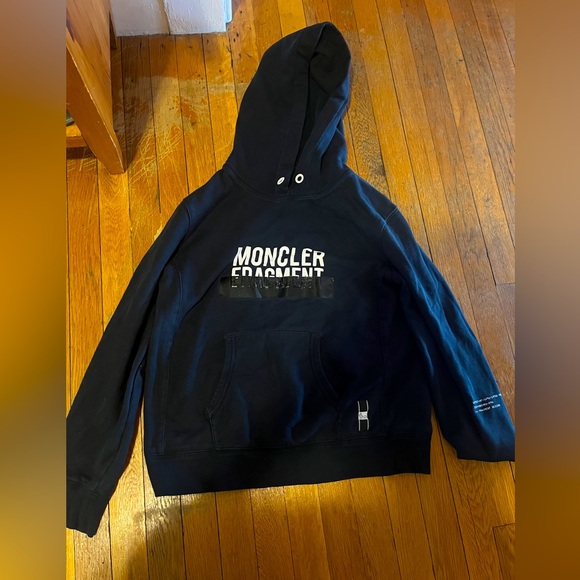 Rare Moncler x Genius Fragment black Hoodie - Picture 1 of 1